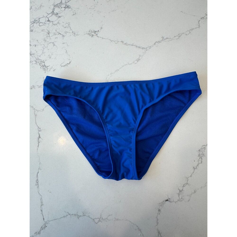 NWOT Nine West Royal Blue Hipster Bikini Bottom Size Small